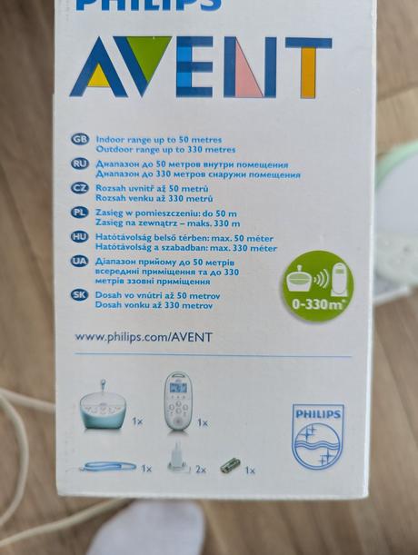 Philips avent baby monitor, philips avent