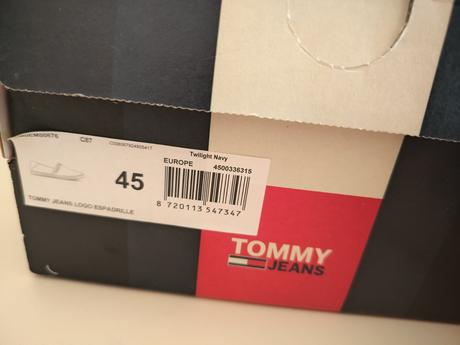 Espadrilky tommy jeans, tommy hilfiger,45