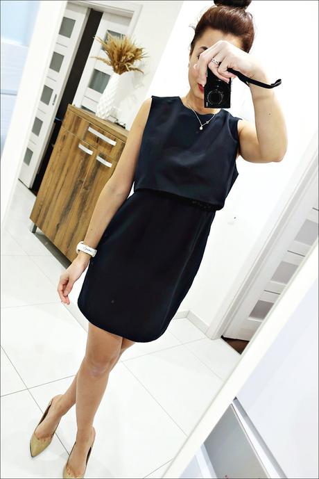 Tmavomodré šaty miss selfridge, miss selfridge,m