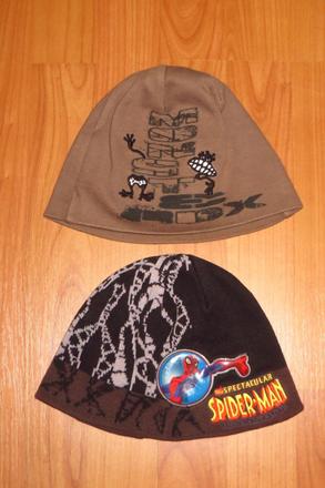 Chlapčenské čiapky - veľ. 51-53 cm - spiderman, 116