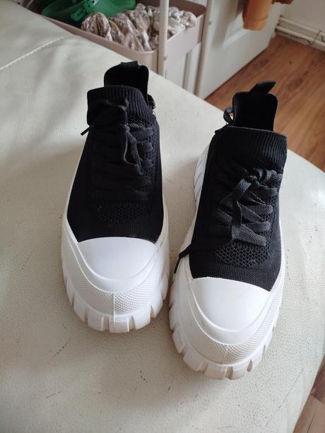 Topánky z talianska na platforme, 41