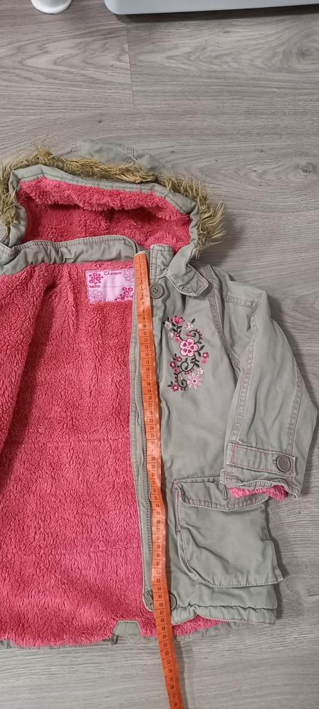 Dievčenská teplá bundička cherokee, 3-4r., cherokee,104