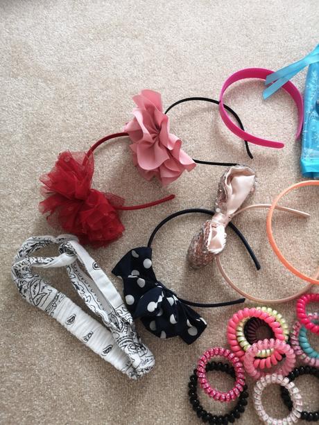 Čelenky, gumičky, lindex