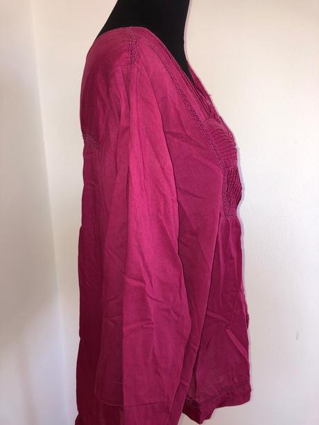 Blúzka cyklámen, xl