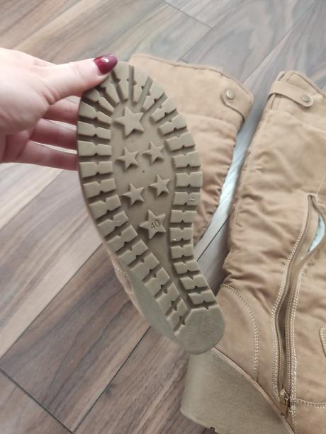 Teplé čižmy, deichmann,40