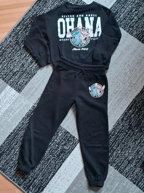 Tepláková súprava stitch & angel, disney,134