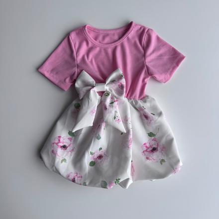 Dievčenské šaty piony, 86 - 146