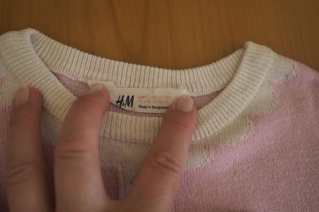 Úpletové šaty, h&m,98