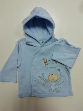 Modrá bavlnená mikina, 62