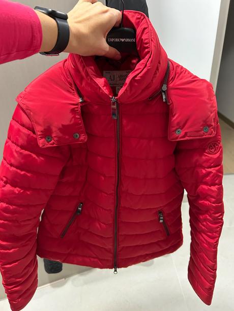 Armani bunda m červená originál, armani,m