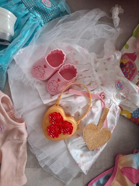 3 baby annabell , baby born + oblečenie a doplnky,
