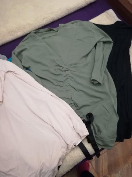 Balík tričiek dlhý rukáv veľ. l 16 ks, amisu,l