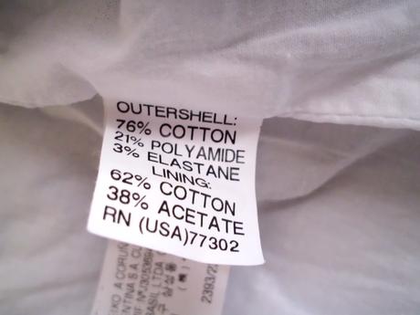 Bielo modrý tenký pásik, zara,s