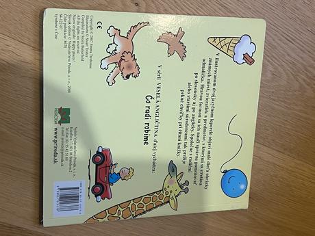 Kniha kam radi chodime v anglictine, 