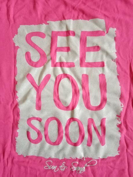 Tričko so strieborným nápisom, 134