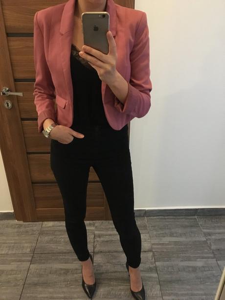 Skrátené sako, h&m,34