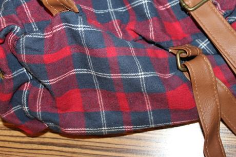 Károvaný ruksak f&f, 