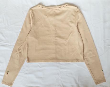 Butter yellow kardigán s mrkvami, reserved,s