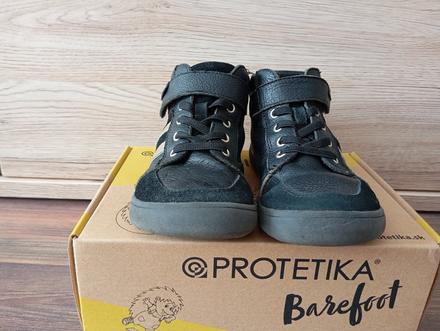 Barefoot členkové topánky protetika gerka black 28, protetika,28