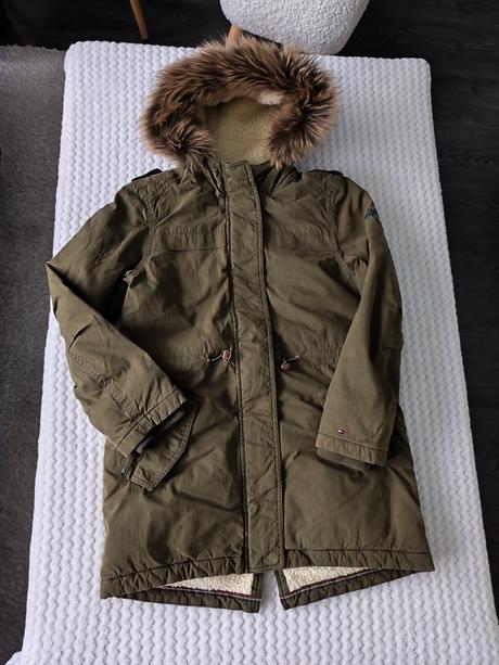 Zimná bundička zn.tommy hilfiger č.152, tommy hilfiger,152