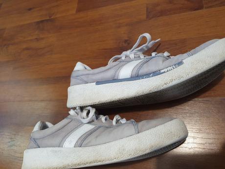 Calvin klein jeans - kožené tenisky, 43