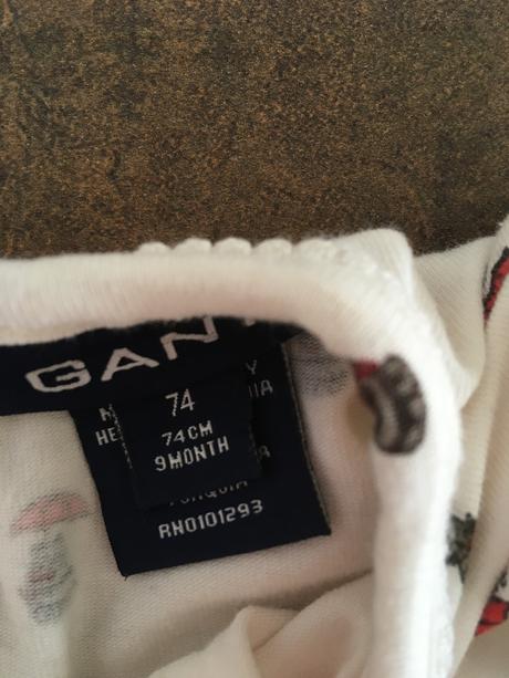 Dievcenske tricko gant, gant,74