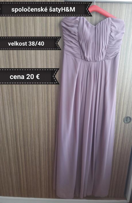 Spoločensķé šaty, h&m,40
