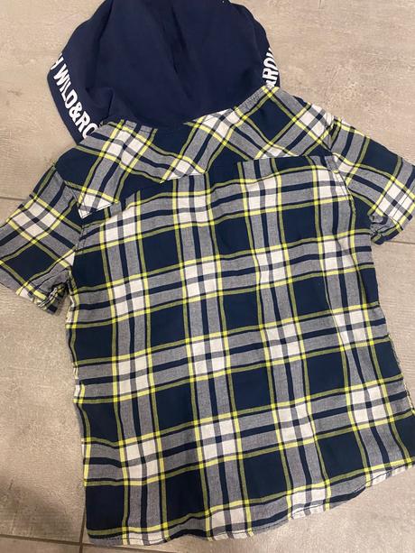 Tričko na zips, 104