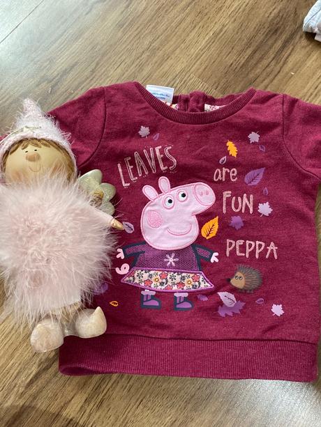 Mikina peppa pig s trblietavým nápisom, 74