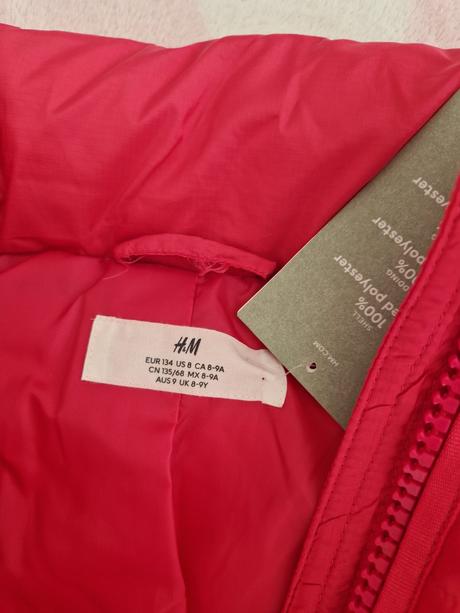 Zimná bunda h&m, h&m,134