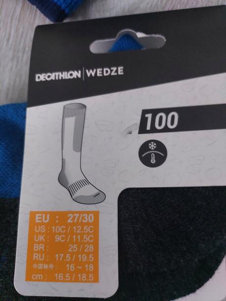 Lyžiarske podkolienky 27-30, wedze,27