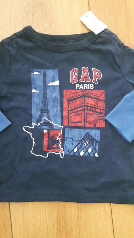 Tricko s dlhym rukavom gap, gap,62