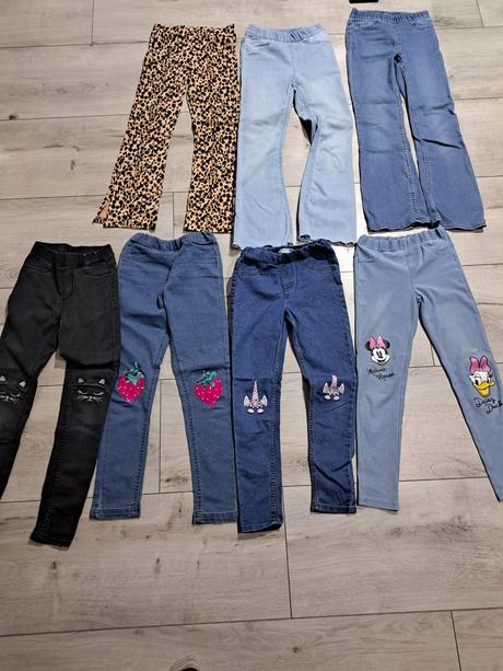 Nohavice aj zvonove 128-134 kus od 3e, h&m,128