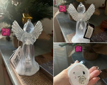 Vianocna ozdoba- anjel, 