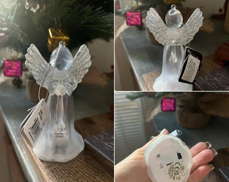 Vianocna ozdoba- anjel, 