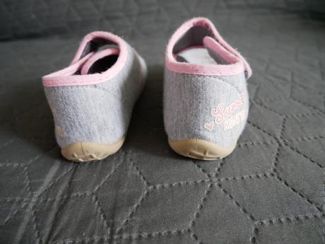 Svietiace papučky na lepák s mäkkou podrážkou, 22