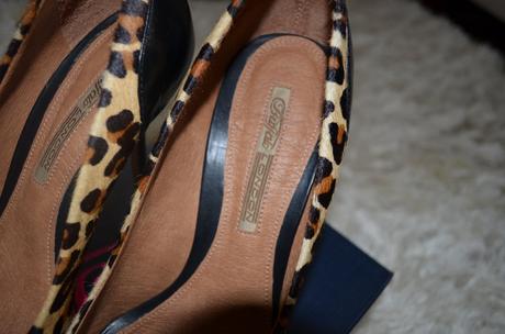 Nenosené kožené lodičky značky buffalo, 38