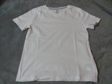Biele tričko, h&m,122