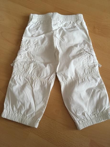 Biele letne nohavice benetton, benetton,98