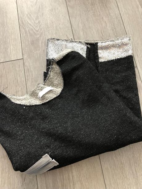 Čierno-strieborné tričko, veľ. uni,