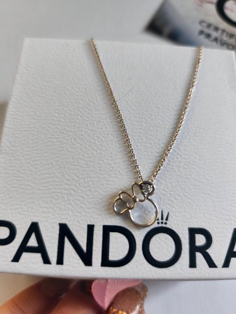 Pandora náhrdelník minnie, pandora