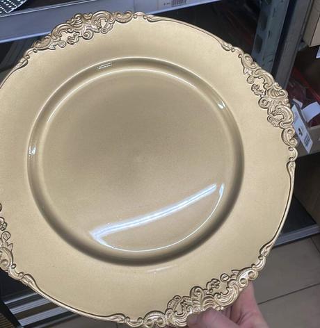 Zlate klubové tanier vzor,