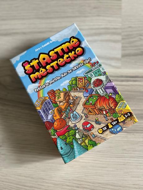 Šťastné mestečko - spoločenská hra, 