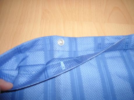 Modra suprava obliecok do kočíka, šírka (cm): 45,dĺžka (cm): 50