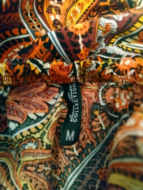 Dámsky top s hnedým vzorom, nkd, m-l, nkd,l