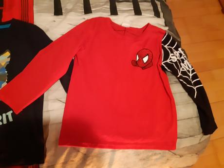 2x chlapčenské tričko, 116