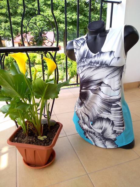 Šatová tunika l/xl, l