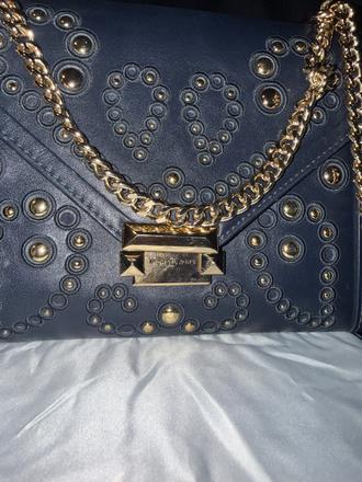 Crossbody michael kors modrá, michael kors