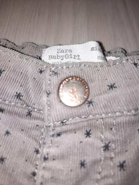Menčestrové nohavice zara baby girl, zara,86