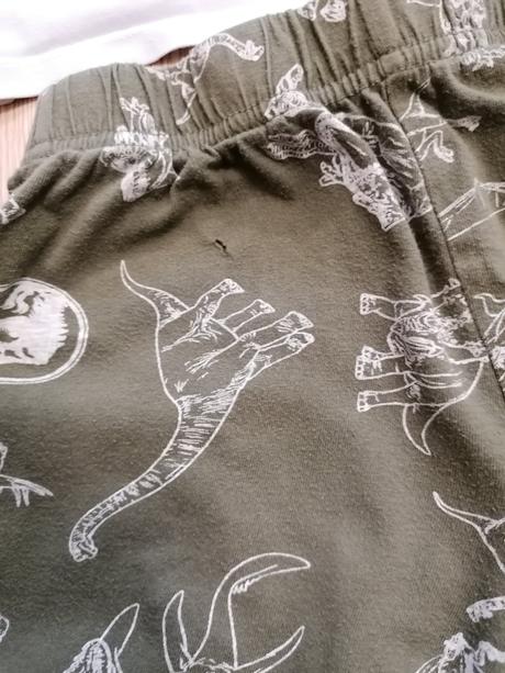 Pyžamo dinosaury, h&m,110